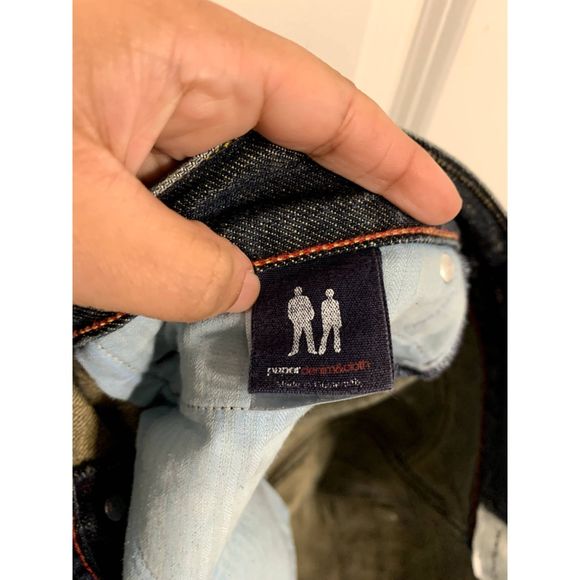 Paper Denim & Cloth Tyler Low Rise Straight Leg Jeans Waist Size 33 - Picture 5 of 6